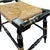 Early 20th Century Ethan Allen Hitchcock Style Stenciled & Ebonized Ladies Writing Desk and Woven Rush Seat For Sale - Image 9 of 11