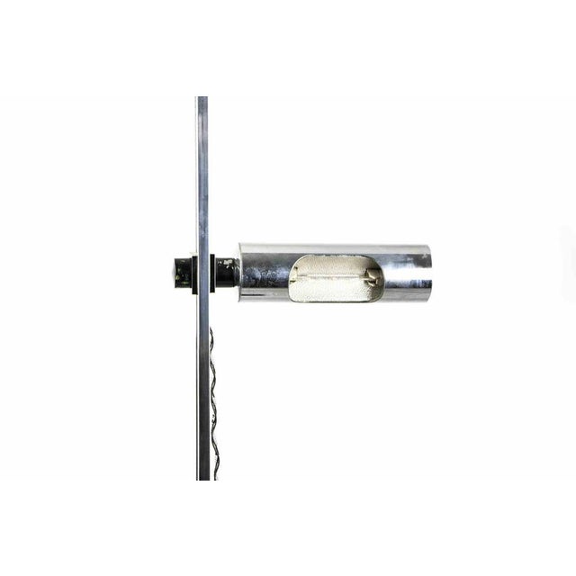 Vintage Cromoluce Floor Lamp in Steel from Studio Stilnovo, Italy, 1970s For Sale - Image 3 of 7