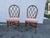 Late 20th Century Set of Four Vintage Bamboo Dining Chairs For Sale - Image 4 of 15