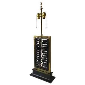 Abacus Table Lamp by Warren Kessler