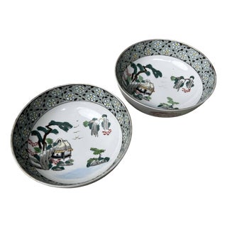 Porcelain Bowls, Japan, 1920s, Set of 2 For Sale