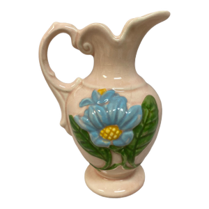 Vintage Hull Art Pottery Blue Magnolia Bud Vase