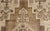 Textile Turkish Oushak Rug With Layered Sub-Geometric Vintage in Shades of Brown & Cream 7'6 X 12'9 For Sale - Image 7 of 10