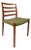 Danish Mid-Century Modern Model 85 Ladderback Dining Chair in Teak by Niels Otto Møller for j.l. Møller Mobelfabrik, Denmark, Circa 1960s For Sale