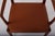 Brown Armchair in Mahogany and Leather by Ole Wanscher for A. J. Iversen, Denmark, 1930s For Sale - Image 8 of 11