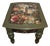 Hand-Finished "London Rose" Decoupage Side Table For Sale