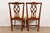 Kindel Furniture Georgian Carved Mahogany Dining Chairs, Set of Six For Sale - Image 10 of 13