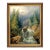 "Mountain Waterfall Landscape" Contemporary Reproduction Print on Canvas, Framed 13x16 For Sale