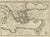 Scarce Map of the Mediterranean and Parts of Europe, 1725 For Sale
