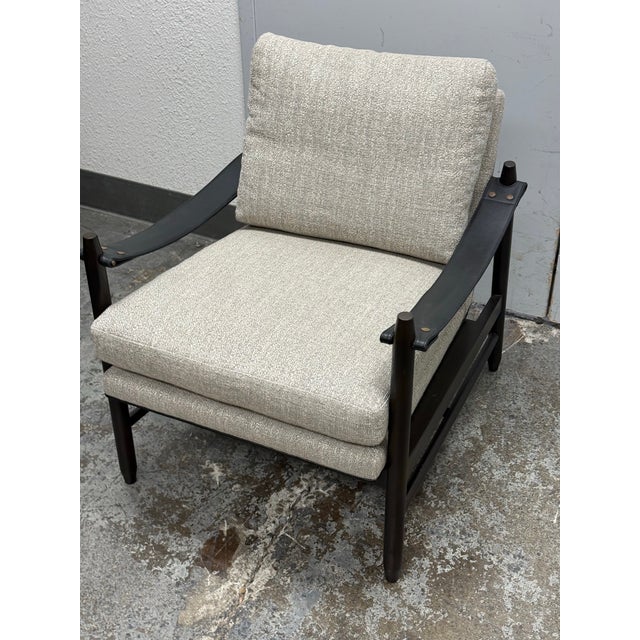 Lily Jack Bespoke Oak Wood Accent Chair For Sale - Image 12 of 12