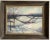 Impressionist Vintage Impressionist Snowy Farm Landscape Framed Oil Painting For Sale - Image 3 of 7
