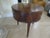 Late 20th Century Late 20th Century Henredon Acquisition's Flamed Mahogany Drum Table For Sale - Image 5 of 9