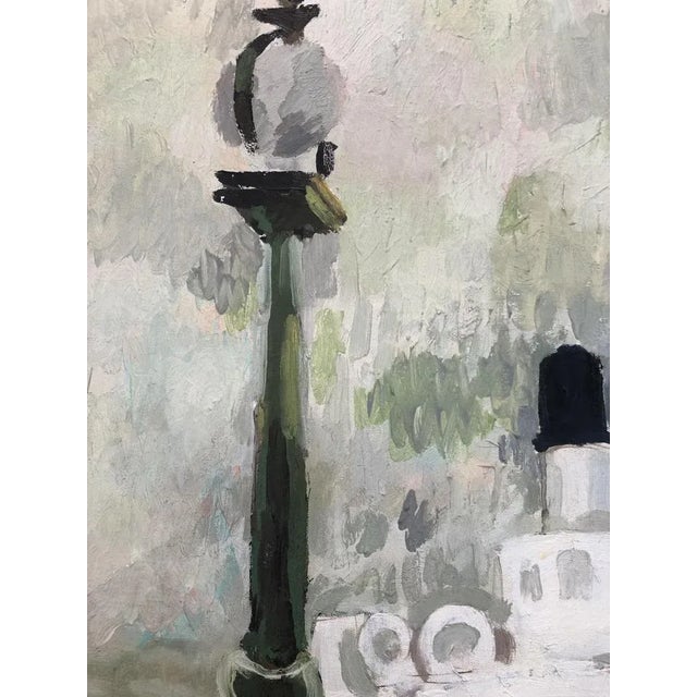 Jean Bernard, Bateau du Léman, Belle Époque et pont du Mont Blanc, Genève, Oil on Canvas For Sale - Image 4 of 10