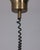 Vintage Italian Metal Rolling Chandelier, 1970s For Sale - Image 6 of 9