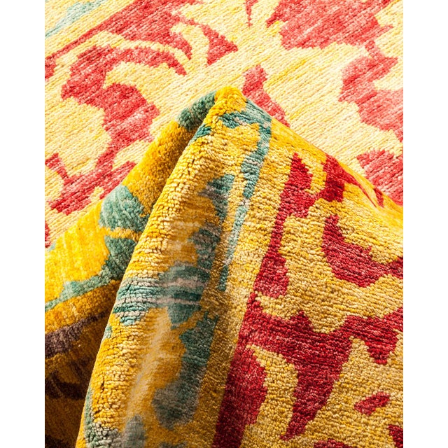 Textile Eclectic Collection Hand-Knotted Area Rug - 9' 2" X 11' 10" For Sale - Image 7 of 10