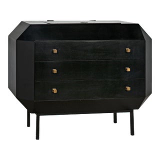 NOIR Rhiana Dresser in Hand Rubbed Black For Sale