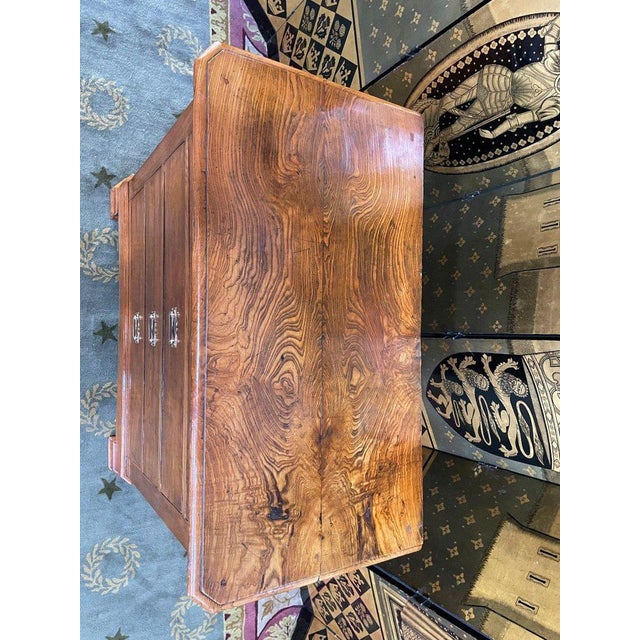 Louis Philippe Chest of Drawers in Elm For Sale - Image 12 of 13