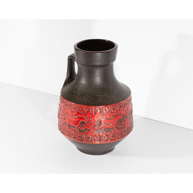 Mid 20th Century West German Prehistoric Design Jug Vase by Carstens Tönnieshof For Sale - Image 5 of 9