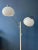 Plastic Space Age White Mushroom Swing Arm Age Floor Lamp from Dijkstra For Sale - Image 7 of 11