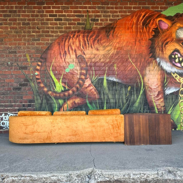 Mid 20th Century Adrian Pearsall Cloud Sofa Midcentury Modern With Planter For Sale - Image 5 of 12