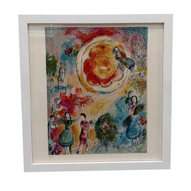 1970s Marc Chagall – La Farandole d'Été Estate-Approved Edition For Sale