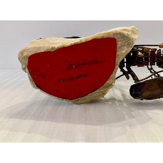 Mid 20th Century Vintage Intricate Lewk Wharf Themed Sculpture For Sale - Image 18 of 18