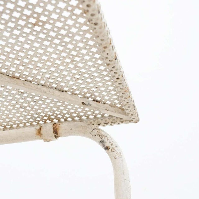 Folding Garden Table attributed to Mathieu Matégot, 1950s For Sale - Image 17 of 18