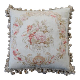 Home Decor, Textiles, Decorative Pillows and Cushions, Aubusson and Tapestry Pillows For Sale