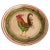 19th Century Swedish Folk Art Milk Bowl with Rooster Motif For Sale - Image 10 of 10