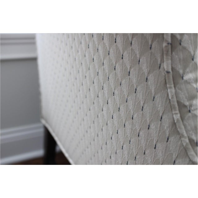 1990s Stone Mountain Camel-Back Settee For Sale - Image 4 of 9