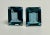Please revise the materials field to account for all materials present. Pair of 14k (Tested) White Gold & Emerald Cut...