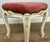 Vintage French Upholstered Ottoman For Sale - Image 6 of 13