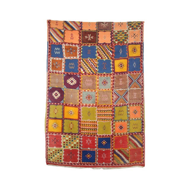 Large Turkish Colourful Rug For Sale