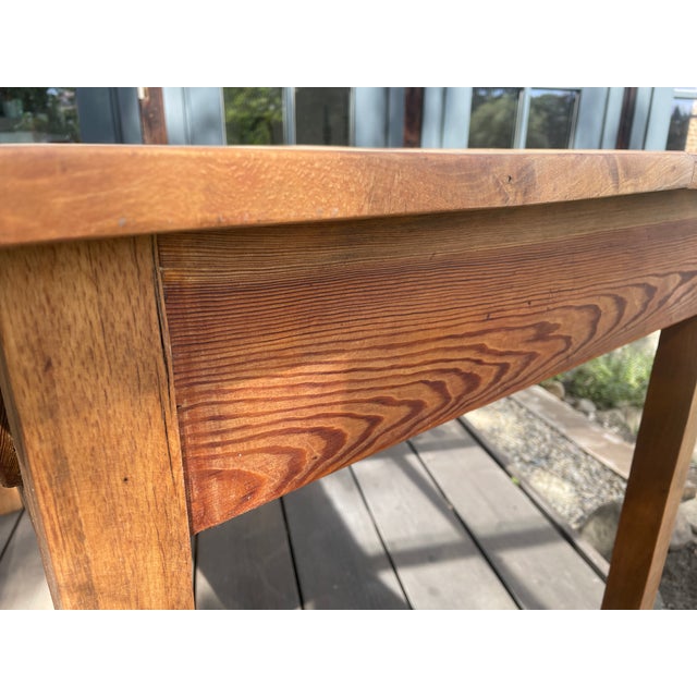 Antique Table in Fir, 1890s For Sale - Image 14 of 18
