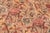 Shabby Chic Floral 1990's Pak-Persian Taupe/Gold Wool Rug - 5'11'' X 9'1'' For Sale - Image 4 of 9