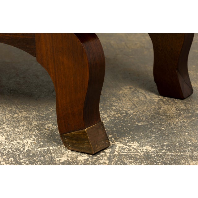 1930s French Art Deco Rosewood Sideboard With Black Marble Top For Sale - Image 13 of 18