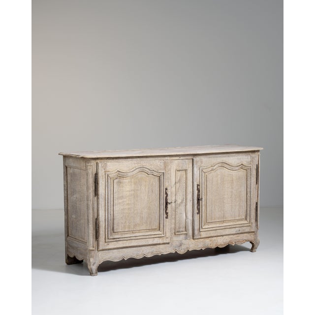 Louis XV Oak Buffet, Rococo Style, France, Early 19th Century For Sale - Image 4 of 15