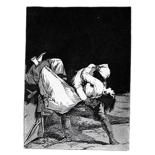 Francisco Goya - Who Took Her! - Original Etching - 1799 For Sale
