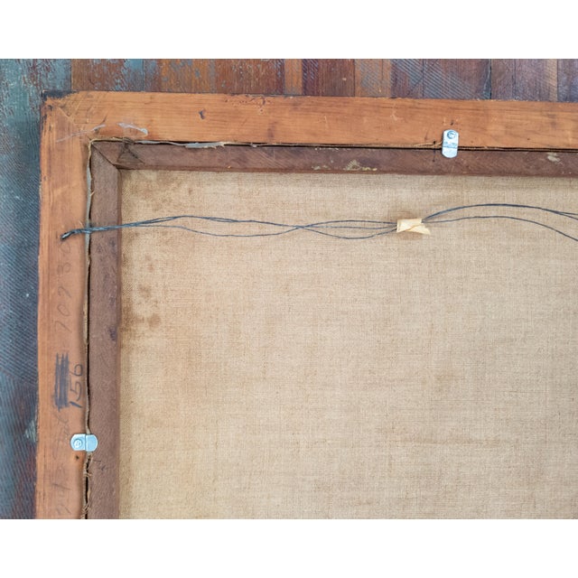 20th Century American Vermont Winter Landscape Painting by Thomas R. Curtin For Sale - Image 15 of 15