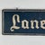 American Vintage Double Sided "Lane No. 1" Railway / Station / Racing Wooden Sign For Sale - Image 3 of 12