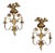 Antique Wall Sconces in Gilded and Carved Wood, France, 20th Century, Set of 2 For Sale