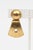 Vintage Steven Vaubel Gold Plated Sculptural Pierced Dangle Earrings, 1980's For Sale In Miami - Image 6 of 10