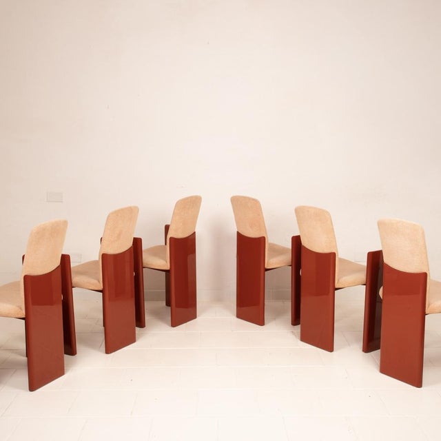 Chairs by Kinu di Motomi Kawakami for Arflex, 1983, Set of 4 For Sale - Image 6 of 18