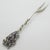 Metal Vintage Italian Handmade Genuine Silver Grape Cocktail Mini Fork by Giovanni Raspini of Arezzo, Solid 800 Silver Appetizer Pick in Original Box For Sale - Image 7 of 15