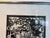 Abstract Vintage Late 60s Monochrome Abstract Floral Lithograph Print For Sale - Image 3 of 5