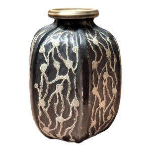 Early 20th Century Art Nouveau Martin Brothers Art Pottery Vase