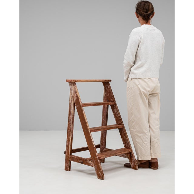 Late 20th Century 20th Century French Wooden Ladder For Sale - Image 5 of 18