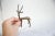 Vintage African Dark Bronze Gazelle For Sale - Image 4 of 7