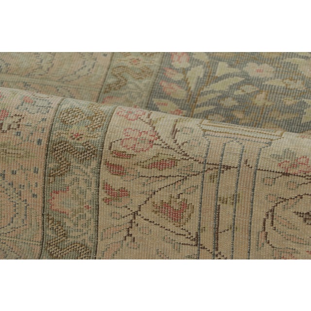 Antique Turkish Rug With Stylized Tree of Life Design & Cyprus Trees - Rug & Kilim For Sale In New York - Image 6 of 7