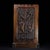 Wood Carved Hardwood Five-Drawer Tabletop Cabinet With Brass Hardware For Sale - Image 7 of 9
